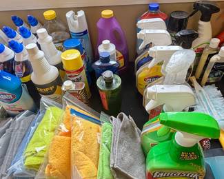 Cleaning supplies