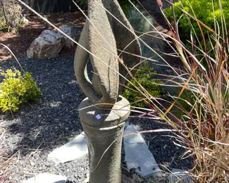 Yard art - this piece stands appx 5' high