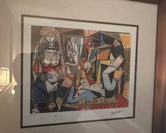 Lithographs by Picasso - Miro