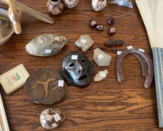 Artifacts - Pottery Shards, Acoma pots, arrowheads