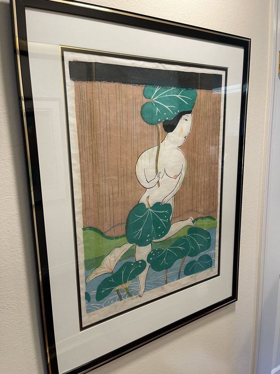 Mayumi Oda silkscreen