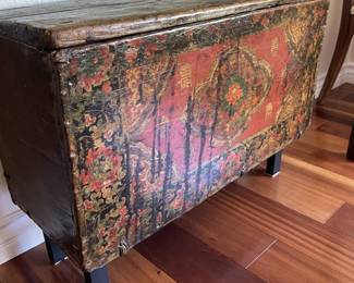 Vintage Mongolian Cabinet 34 x 50 x 18 appx $350