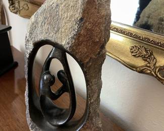 Shona Sculpture - Lovers embrace