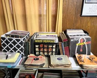 Vintage LPs - 78s, 45s, and 33 1/3
