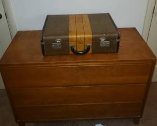 Vintage MCM - Conant Ball Leslie Diamond
   Short Dresser
Vintage Suitcase