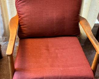 Vintage MCM - Pair of
Swedish Folk Ohlsson Dux Lounge Chairs