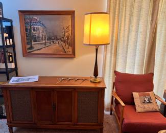 Silvertone Mahogany Model 3088B Console