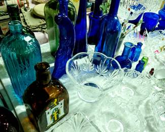 Vintage color glass