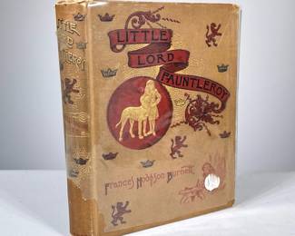 [Autograph] Little Lord Fauntleroy | By Frances Hodgson Burnett, pub. 1886 by Charles Scribner's Sons, with a letter tipped in signed by the author. - h. 8.5 x w. 7.25 in
