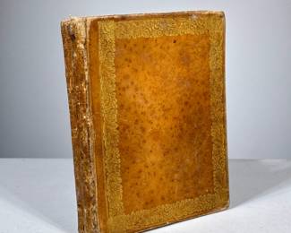 [Autograph] Little Lord Fauntleroy | Leather bound 19th-century journals with poems and musings, embossed decorated spines. - h. 8.25 x w. 6.5 in (ea.)


