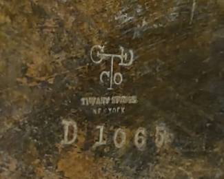 Tiffany mark on base