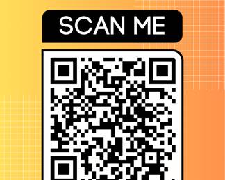 Beige Modern Qr Code Place Promotion Flyer