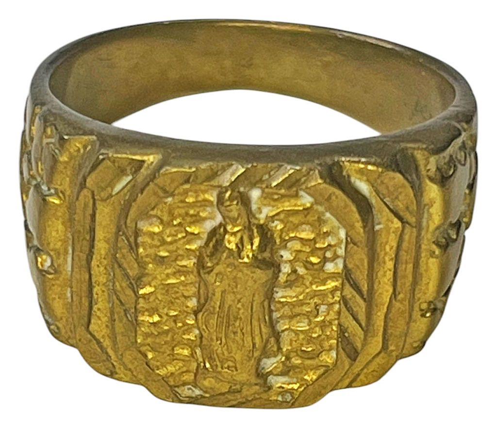 14K Gold Chunky Ring