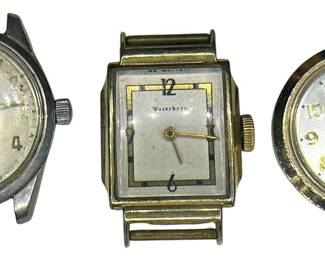 Rouan, Wyler, Waterbury Watches