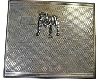 Alpacca Silver Marine Bulldog CIgarette
