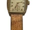Vintage 10K GF Hamilton Square Watch