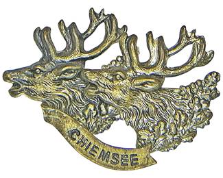 Antique German Stag Head Pin