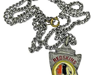 Vintage Redskins NFL Pendant Necklace