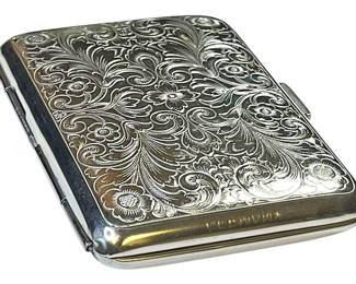 Silver Cigarette Case marked Germany