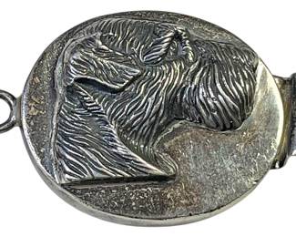 Sterling Silver Dog Clasp