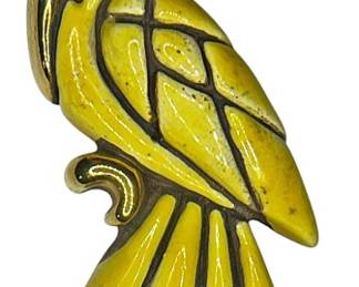 Godfrey Houston Parrot Brooch