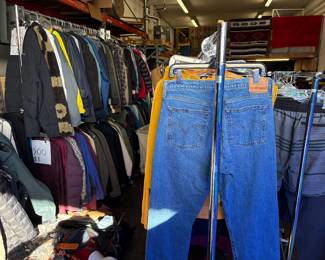 Some racks of to be priced and some of the $10 racks 