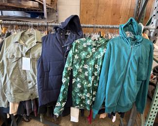 Several of the new with tags Goodman brand men’s shirts. We have hundreds of these priced to sell!!! All new with tags 