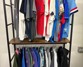 Some of the $10 vintage rack. Many more will fill this rack by Friday 