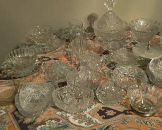 cut glass and crystal