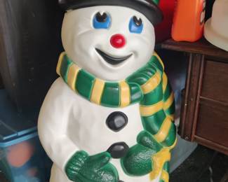 blowmold snowman