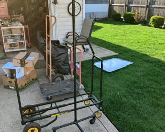 dressing rack and dolly 