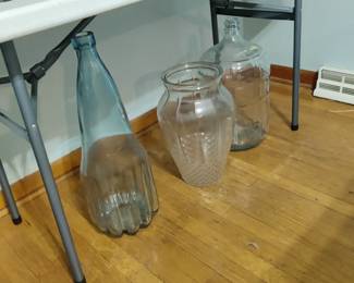 vintage glass bottles