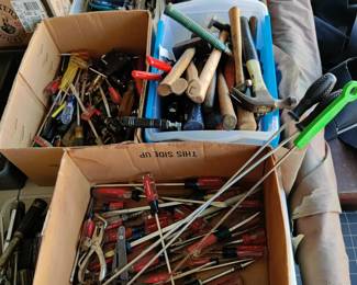 random assorted tools