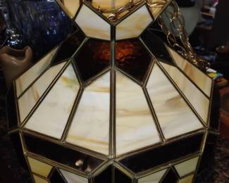 Beautiful Stained glass handing light