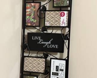 Metal collage frame