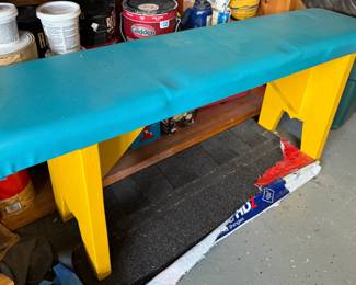 Padded bench