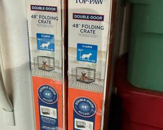 XL folding crates