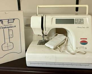 Janome Memory Craft sewing machine