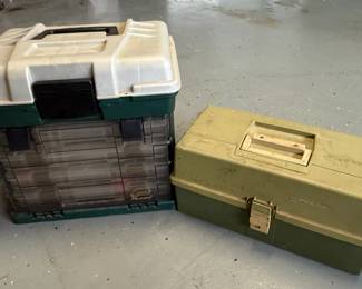 Fishing tackle boxes