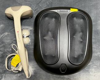 Homemedics massager and Nekteck shiatsu