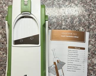 Once For All food slicer