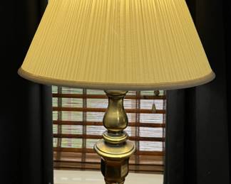 Brass table lamp (1 of 2)