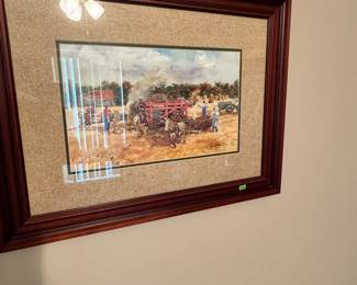Jack Deloney framed art