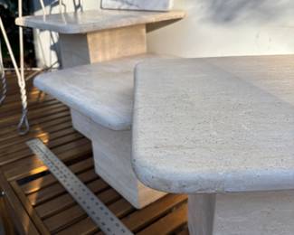 Jonathan Adler limestone tables