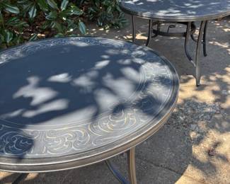 2 new patio tables