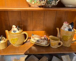 Rossini nested chickens tea/coffee set