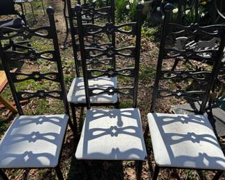 Antique dinette chairs