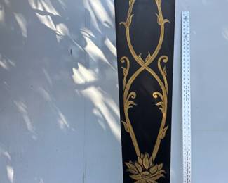 Extra tall wooden pedestal
