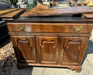 Ethan Allen server with shelf
