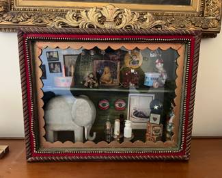 Joseph Cornell style shadow box by Stuart Novy